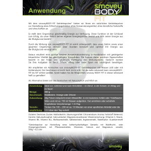 smoveyBODY-FIT Anwendung